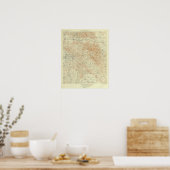Poster quadrangle San Jacinto montrant San Andreas Rift (Cuisine)