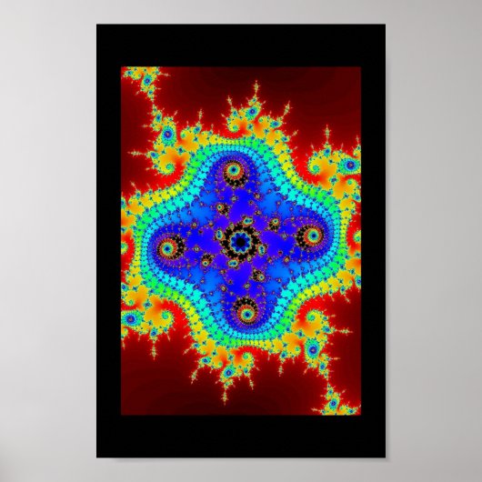 Poster Quadriswirl (Devant)