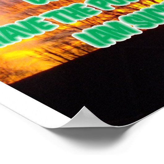 Poster Quadro Afirmação Positiva (Coin)