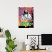 Poster Quadro Afirmação Positiva (Bureau à domicile)