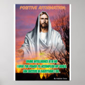 Poster Quadro Afirmação Positiva (Devant)