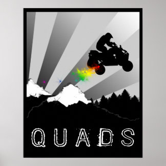 Poster quads hors route