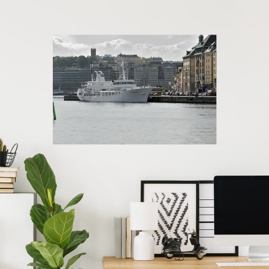 Poster Quai (Bureau à domicile)