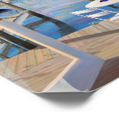 Poster Quai à la Marina (Coin)