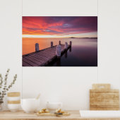 Poster Quai au lac Illawarra (Cuisine)