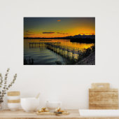 Poster Quai de pêche Mesquite Bay Sud (Cuisine)