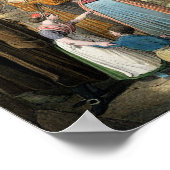 Poster Quai d'Ecole, Paris, 1831 (Coin)