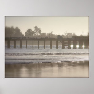 Poster Quai Foggy Père Noël Cruz