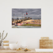Poster Quai Huntington Beach (Cuisine)