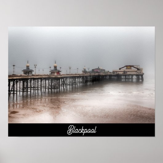 Poster Quai nord de Blackpool (Devant)