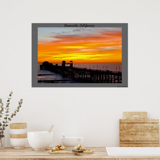 Poster Quai Oceanside (Cuisine)