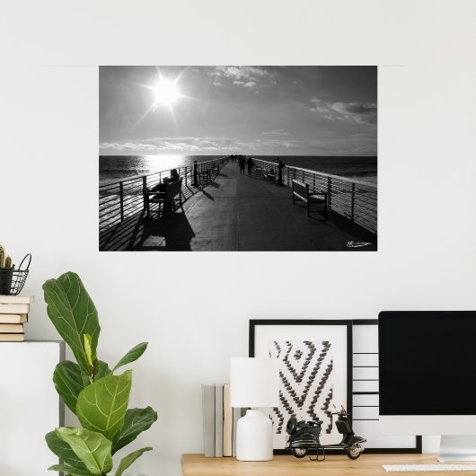 Poster Quai Ouest (Bureau à domicile)