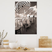 Poster Quaint restaurant balcony (Cuisine)