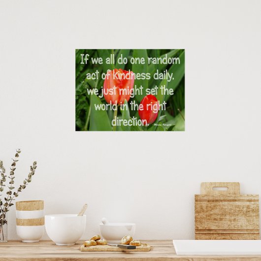 Poster Qualité aléatoire (Cuisine)