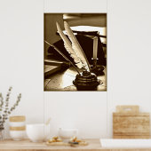 Poster Qualité et encre (Cuisine)