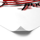 Poster Qualités rouges et argentées (Coin)