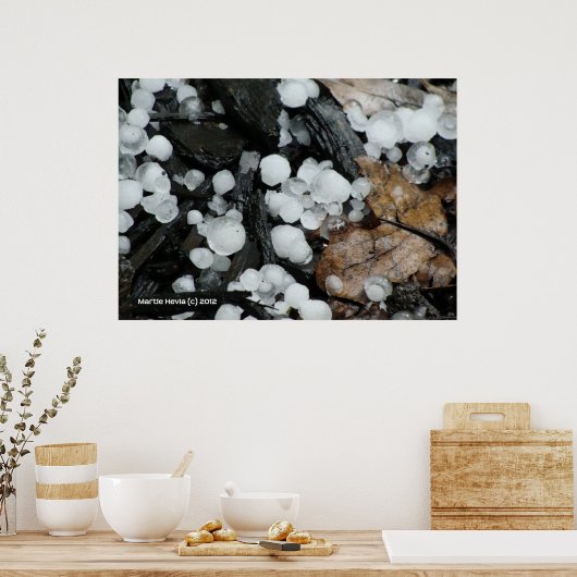 Poster Quand Il Pleut Il Arrive (Cuisine)