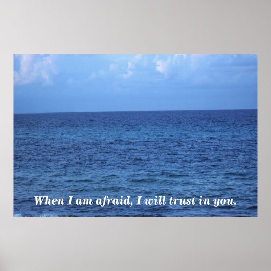 Poster Quand j'ai peur (Devant)