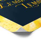 Poster Quand La Vie Vous Donne Des Citrons (Coin)