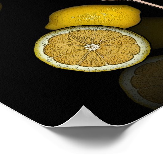 Poster Quand la vie vous donne des citrons (Coin)