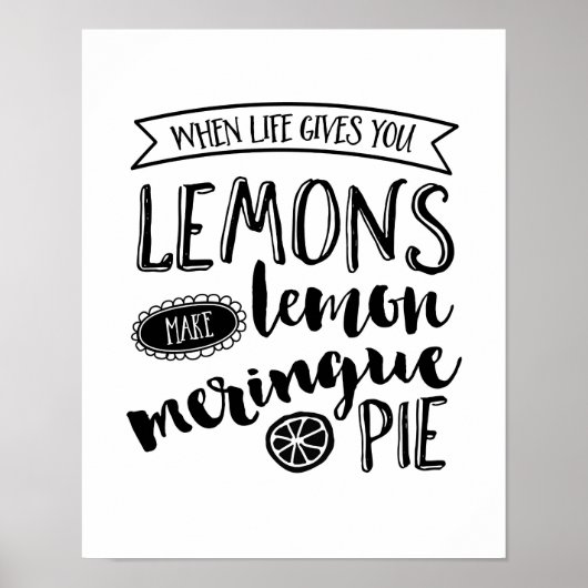 Poster Quand la vie vous donne l'impression d'affiche cit (Devant)