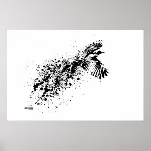 Poster ...quand le corbeau vole