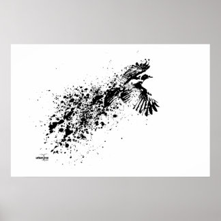 Poster ...quand le corbeau vole