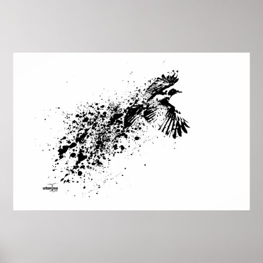 Poster ...quand le corbeau vole (Devant)