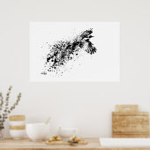 Poster ...quand le corbeau vole (Cuisine)