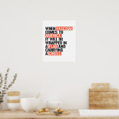 Poster Quand le fascisme arrive en Amérique (Cuisine)