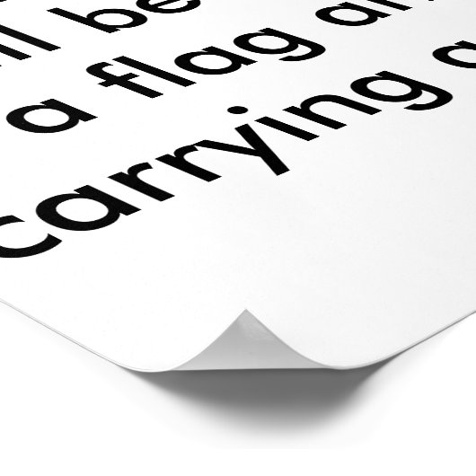 Poster Quand le fascisme arrivera en Amérique, il sera en (Coin)