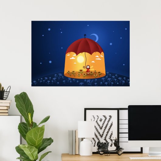 Poster Quand le jour arrive (Bureau à domicile)