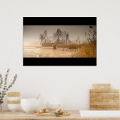 Poster Quand L'Eau Est Partie (Cuisine)