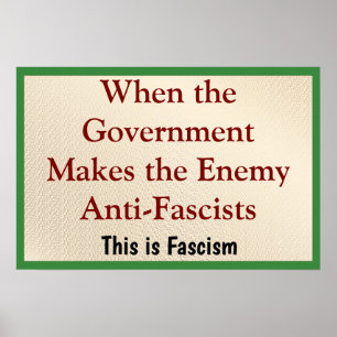 Poster Quand l'ennemi est anti-fasciste