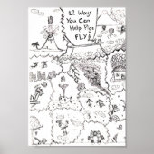 Poster Quand les cochons volent... 12 façons de les aider (Devant)