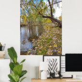Poster Quand les Feuilles jouent une mélodie (Bureau à domicile)
