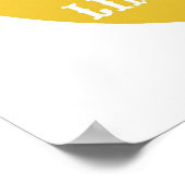 Poster Quand Life vous donne des citrons faire l'impressi (Coin)