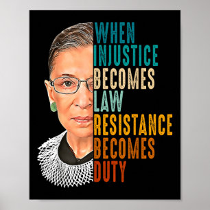 Poster Quand l'injustice devient loi, la résistance devie