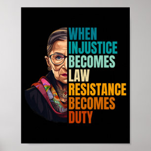 Poster Quand l'injustice devient loi, la résistance devie