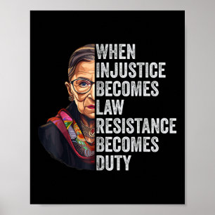 Poster Quand l'injustice devient loi, la résistance devie