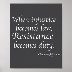 Poster Quand l'injustice devient loi, la résistance devie
