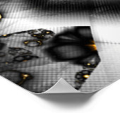 Poster Quand L'Or Se Transforme En Gris (Coin)