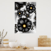 Poster Quand L'Or Se Transforme En Gris (Cuisine)