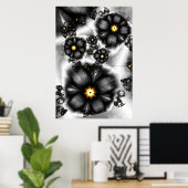 Poster Quand L'Or Se Transforme En Gris (Bureau à domicile)