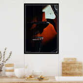 Poster Quand ma guitare coule doucement l'affiche (Cuisine)