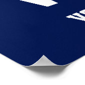 Poster Quand nous combattons, nous gagnons Harris Walz (Coin)