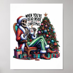 Poster Quand on est mort à l'intérieur mais c'est un cost