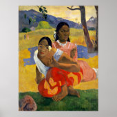 Poster Quand te marieras-tu par Paul Gauguin ? (Devant)