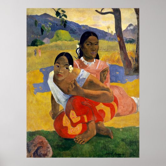Poster Quand te marieras-tu par Paul Gauguin ? (Devant)