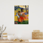 Poster Quand te marieras-tu par Paul Gauguin ? (Cuisine)